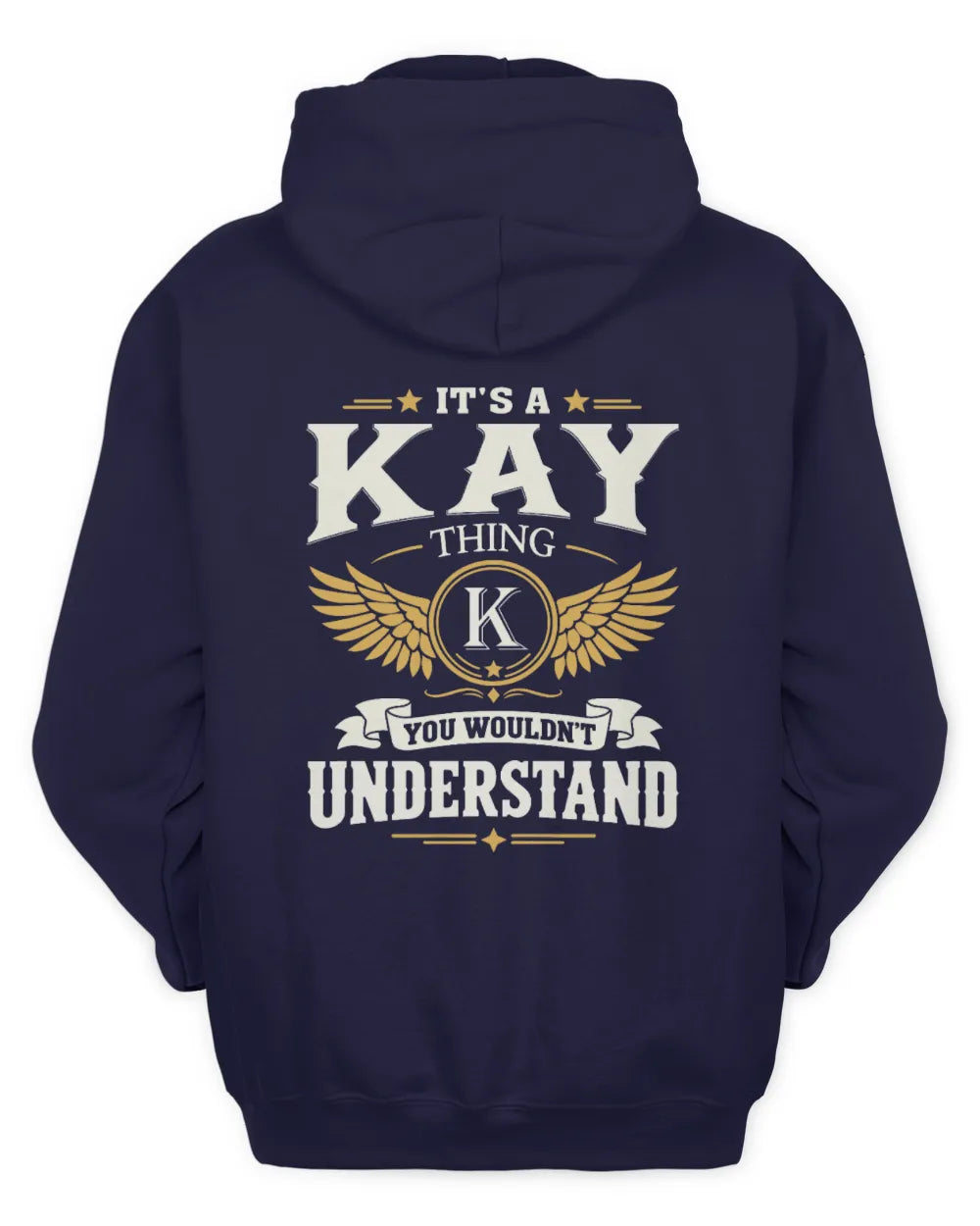KAY KT06-M008 It’s a [NAME] Thing – You Wouldn’t Understand | Personalized Vintage T-Shirt - Unisex Hoodie - Navy
