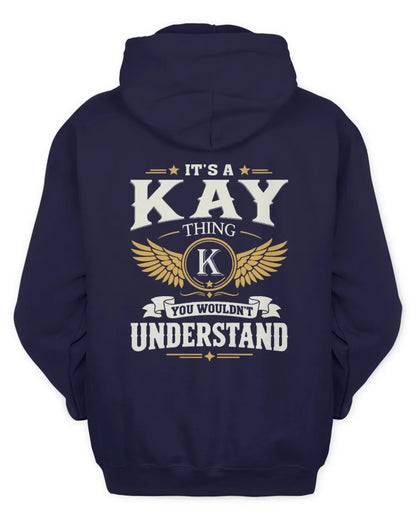 KAY KT06-M008 It’s a [NAME] Thing – You Wouldn’t Understand | Personalized Vintage T-Shirt - Unisex Hoodie - Navy