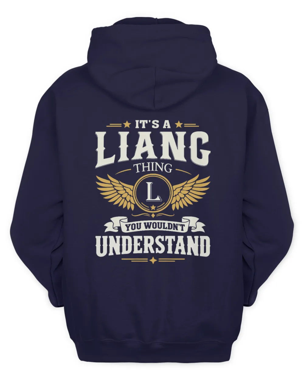 LIANG KT06-M008 It’s a [NAME] Thing – You Wouldn’t Understand | Personalized Vintage T-Shirt - Unisex Hoodie - Navy