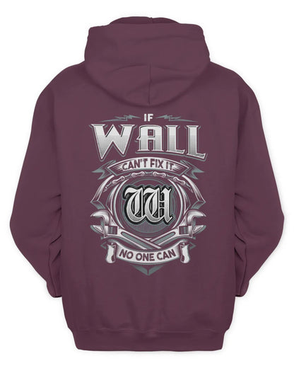 WALL AP81-K4-626 - Personalized Ahmed Quote Apparel “If Ahmed Can't Fix It, No One Can” - Unisex Hoodie - Maroon