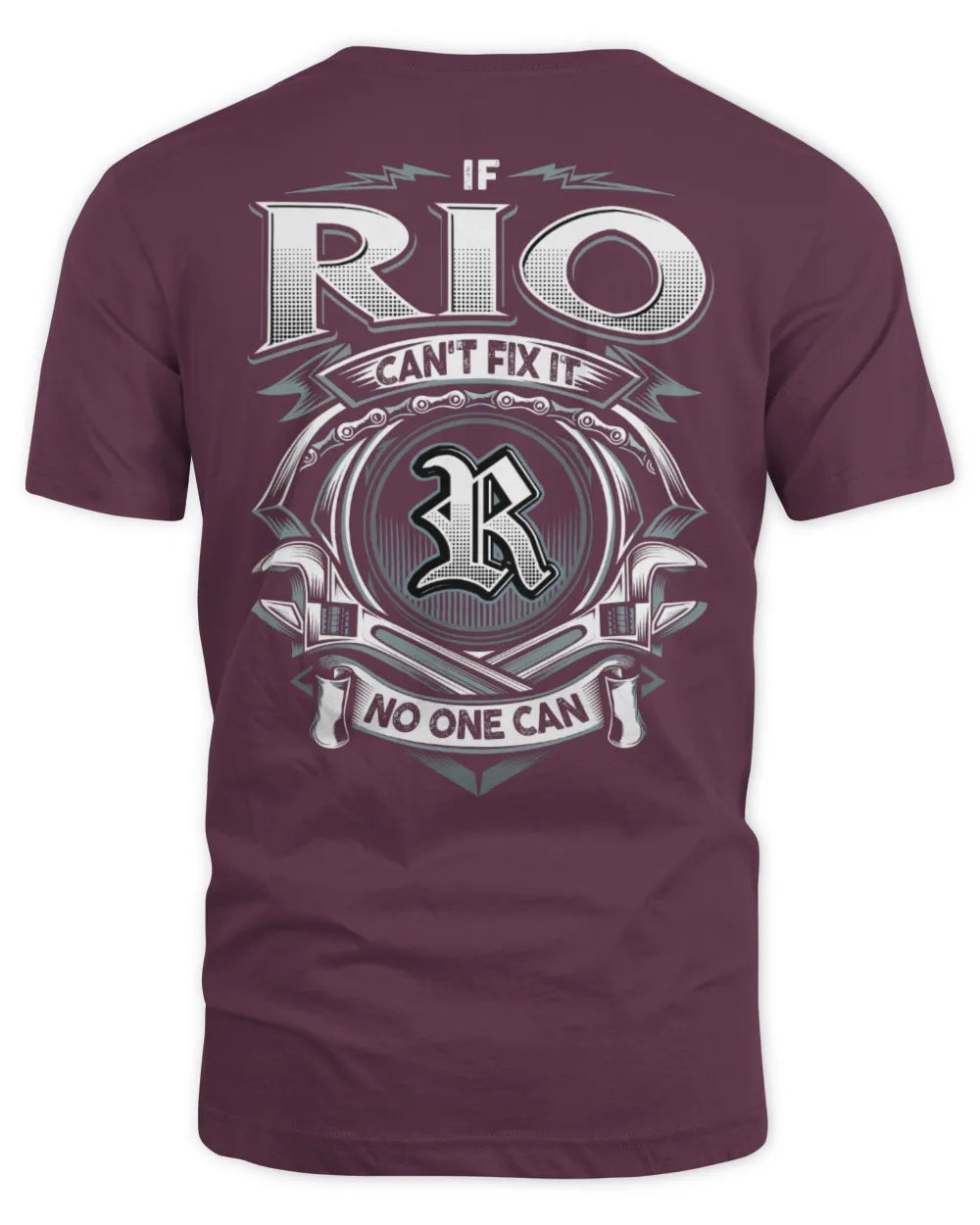RIO AP81-K4-626 - Personalized Ahmed Quote Apparel “If Ahmed Can't Fix It, No One Can” - Unisex Standard T-Shirt - Maroon