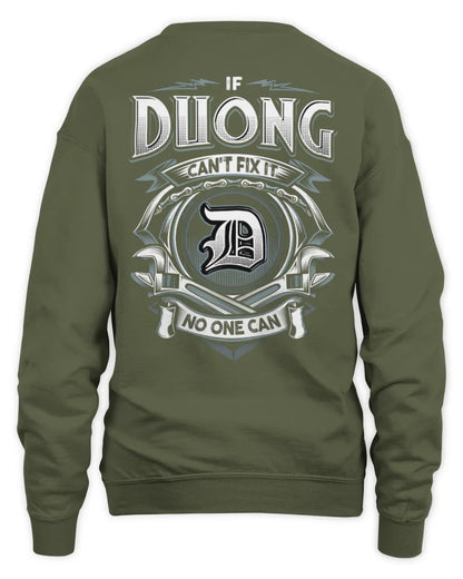 DUONG AP81-K4-626 - Personalized Ahmed Quote Apparel “If Ahmed Can't Fix It, No One Can” - Unisex Sweatshirt - Military Green