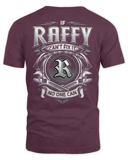 RAFFY AP81-K4-626 - Personalized Ahmed Quote Apparel “If Ahmed Can't Fix It, No One Can” - Unisex Standard T-Shirt - Maroon