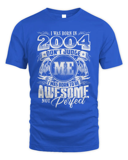 2004 HH89-K2 – Awesome Birth Year Quote T-Shirt - Unisex Standard T-Shirt - Royal