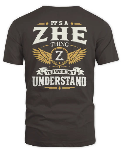 ZHE KT06-M008 It’s a [NAME] Thing – You Wouldn’t Understand | Personalized Vintage T-Shirt - Unisex Standard T-Shirt - Dark Chocolate