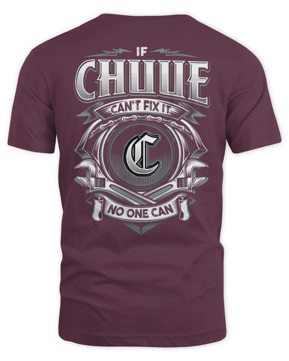 CHUUE AP81-K4-626 - Personalized Ahmed Quote Apparel “If Ahmed Can't Fix It, No One Can” - Unisex Standard T-Shirt - Maroon