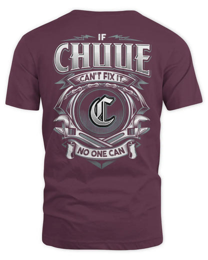 CHUUE AP81-K4-626 - Personalized Ahmed Quote Apparel “If Ahmed Can't Fix It, No One Can” - Unisex Standard T-Shirt - Maroon