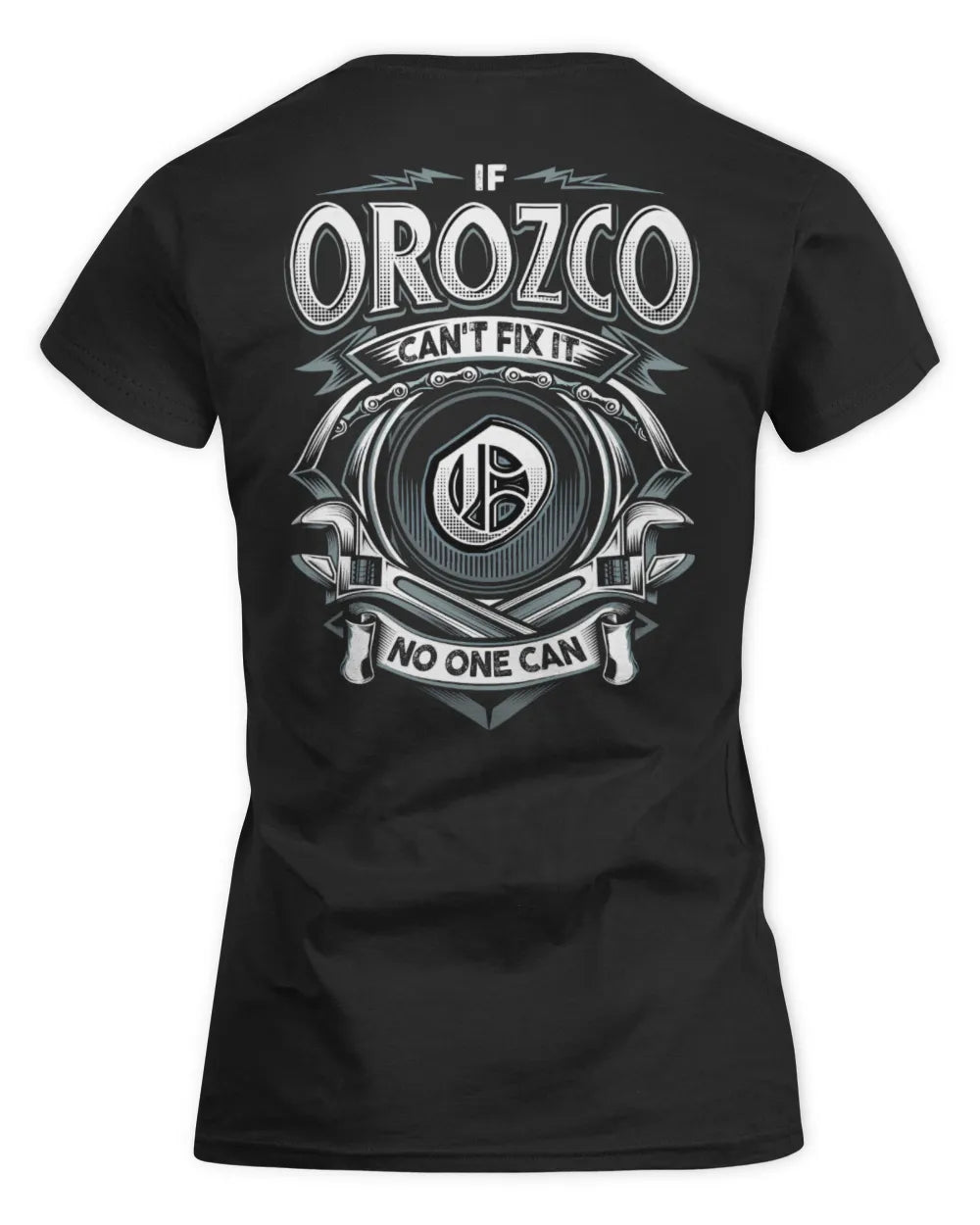OROZCO AP81-K4-626 - Personalized Ahmed Quote Apparel “If Ahmed Can't Fix It, No One Can” - Women's Standard T-Shirt - Black