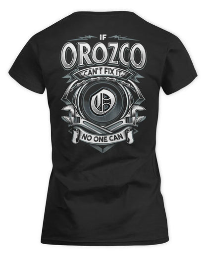 OROZCO AP81-K4-626 - Personalized Ahmed Quote Apparel “If Ahmed Can't Fix It, No One Can” - Women's Standard T-Shirt - Black