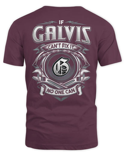 GALVIS AP81-K4-626 - Personalized Ahmed Quote Apparel “If Ahmed Can't Fix It, No One Can” - Unisex Standard T-Shirt - Maroon