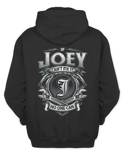 JOEY AP81-K4-626 - Personalized Ahmed Quote Apparel “If Ahmed Can't Fix It, No One Can” - Unisex Hoodie - Black