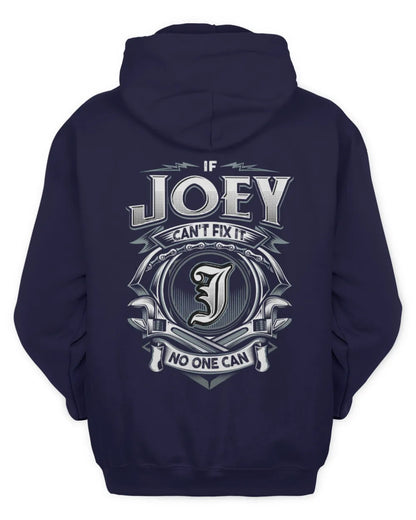 JOEY AP81-K4-626 - Personalized Ahmed Quote Apparel “If Ahmed Can't Fix It, No One Can” - Unisex Hoodie - Navy