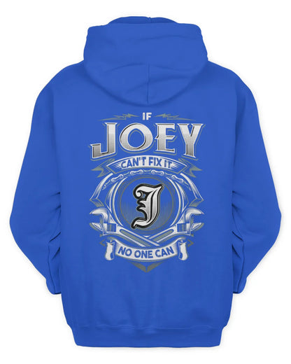 JOEY AP81-K4-626 - Personalized Ahmed Quote Apparel “If Ahmed Can't Fix It, No One Can” - Unisex Hoodie - Royal
