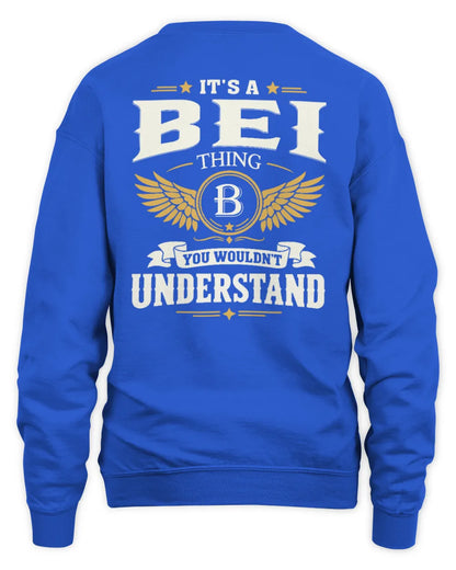 BEI KT06-M008 It’s a [NAME] Thing – You Wouldn’t Understand | Personalized Vintage T-Shirt - Unisex Sweatshirt - Royal
