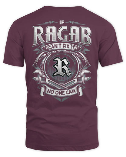 RAGAB AP81-K4-626 - Personalized Ahmed Quote Apparel “If Ahmed Can't Fix It, No One Can” - Unisex Standard T-Shirt - Maroon