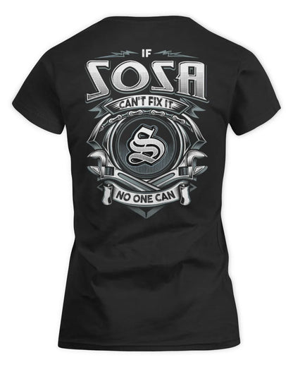 SOSA AP81-K4-626 - Personalized Ahmed Quote Apparel “If Ahmed Can't Fix It, No One Can” - Women's Standard T-Shirt - Black