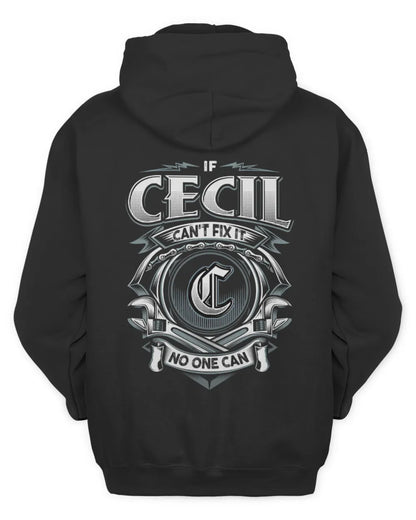 CECIL AP81-K4-626 - Personalized Ahmed Quote Apparel “If Ahmed Can't Fix It, No One Can” - Unisex Hoodie - Black
