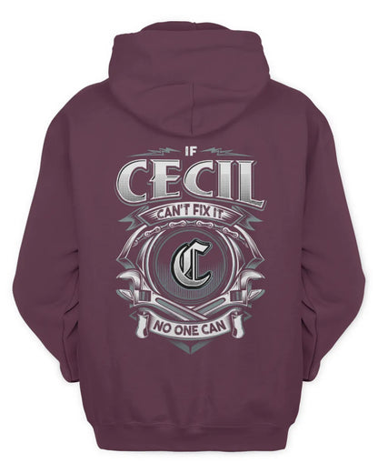 CECIL AP81-K4-626 - Personalized Ahmed Quote Apparel “If Ahmed Can't Fix It, No One Can” - Unisex Hoodie - Maroon
