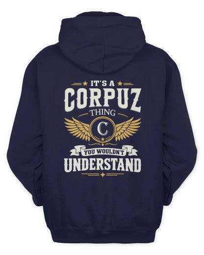 CORPUZ KT06-M008 It’s a [NAME] Thing – You Wouldn’t Understand | Personalized Vintage T-Shirt - Unisex Hoodie - Navy