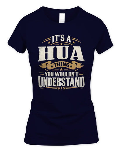 HUA P08 TH51 - Personalized “It’s a/an [NAME] Thing – You Wouldn’t Understand” Shirt - Women's Standard T-Shirt - Navy