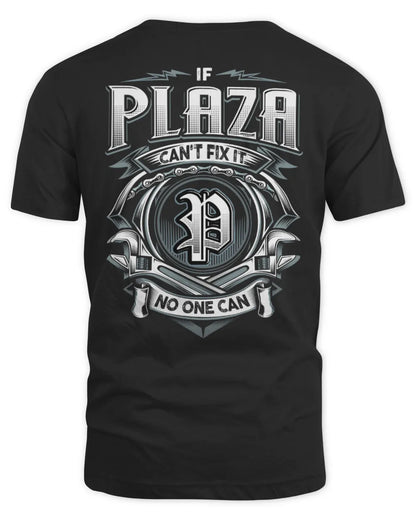 PLAZA AP81-K4-626 - Personalized Ahmed Quote Apparel “If Ahmed Can't Fix It, No One Can” - Unisex Standard T-Shirt - Black