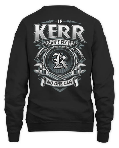 KERR AP81-K4-626 - Personalized Ahmed Quote Apparel “If Ahmed Can't Fix It, No One Can” - Unisex Sweatshirt - Black