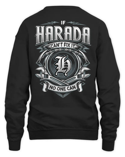 HARADA AP81-K4-626 - Personalized Ahmed Quote Apparel “If Ahmed Can't Fix It, No One Can” - Unisex Sweatshirt - Black