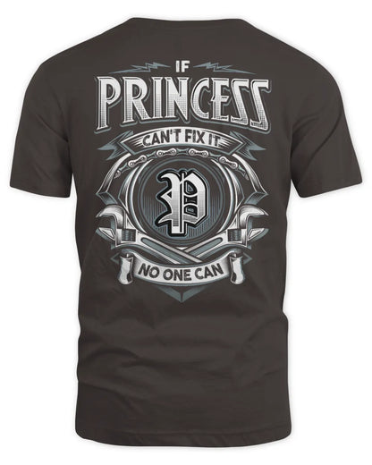 PRINCESS AP81-K4-626 - Personalized Ahmed Quote Apparel “If Ahmed Can't Fix It, No One Can” - Unisex Standard T-Shirt - Dark Chocolate