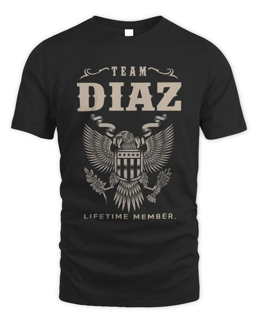 DIAZ TP06-K82 – Personalized Classic Style Apparel “Team NAME Lifetime Member”