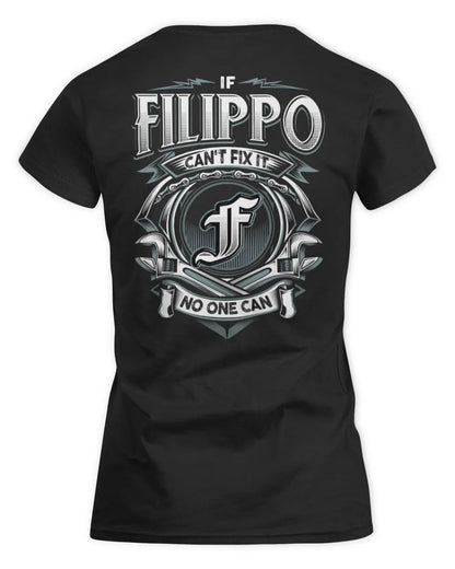 FILIPPO AP81-K4-626 - Personalized Ahmed Quote Apparel “If Ahmed Can't Fix It, No One Can” - Women's Standard T-Shirt - Black