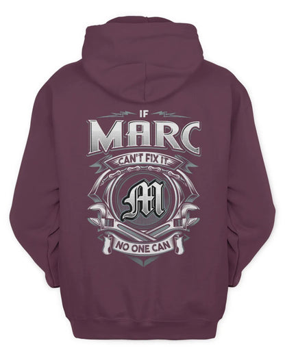 MARC AP81-K4-626 - Personalized Ahmed Quote Apparel “If Ahmed Can't Fix It, No One Can” - Unisex Hoodie - Maroon