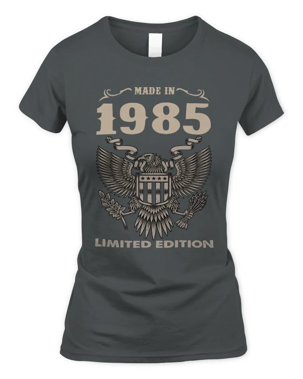 1985 HH89-K2 – Classic Birth Year Limited Edition T-Shirt - Women's Standard T-Shirt - Charcoal