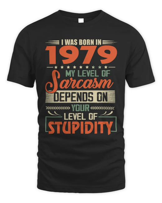 1979 TH05-K2 – Vintage Born to Be Sarcastic T-Shirt