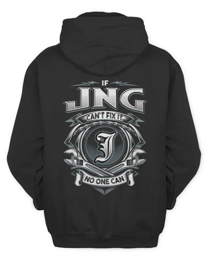 JNG AP81-K4-626 - Personalized Ahmed Quote Apparel “If Ahmed Can't Fix It, No One Can” - Unisex Hoodie - Black