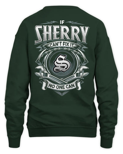 SHERRY AP81-K4-626 - Personalized Ahmed Quote Apparel “If Ahmed Can't Fix It, No One Can” - Unisex Sweatshirt - Forest Green