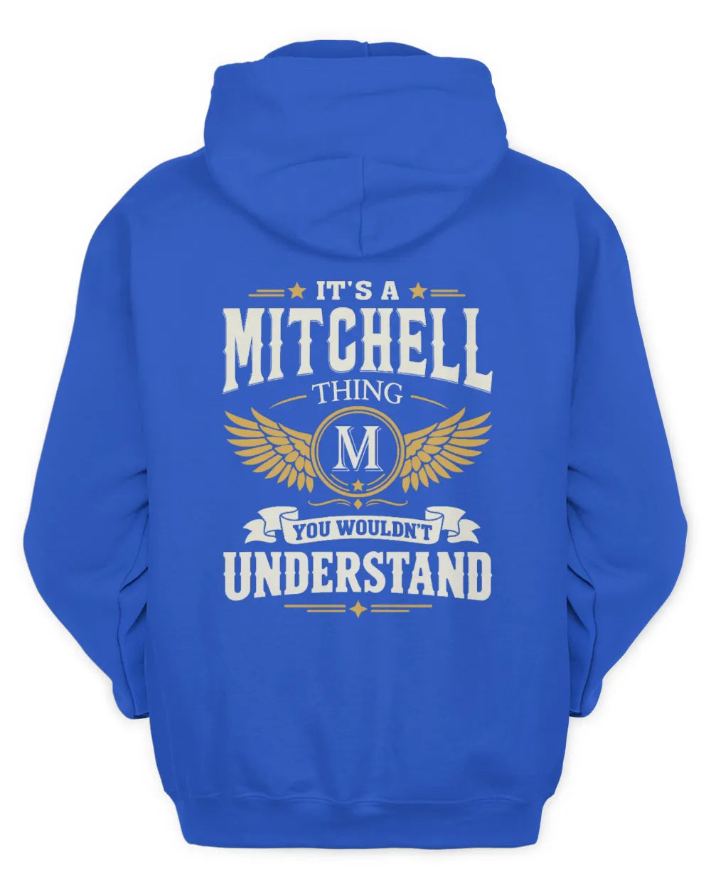 MITCHELL KT06-M008 It’s a [NAME] Thing – You Wouldn’t Understand | Personalized Vintage T-Shirt - Unisex Hoodie - Royal