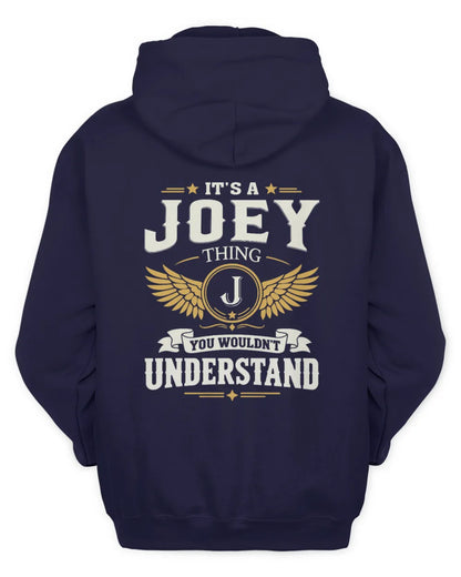 JOEY KT06-M008 It’s a [NAME] Thing – You Wouldn’t Understand | Personalized Vintage T-Shirt - Unisex Hoodie - Navy