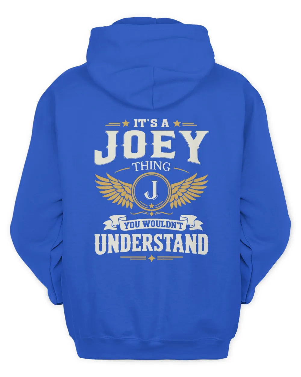 JOEY KT06-M008 It’s a [NAME] Thing – You Wouldn’t Understand | Personalized Vintage T-Shirt - Unisex Hoodie - Royal