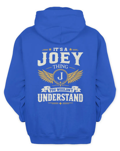 JOEY KT06-M008 It’s a [NAME] Thing – You Wouldn’t Understand | Personalized Vintage T-Shirt - Unisex Hoodie - Royal