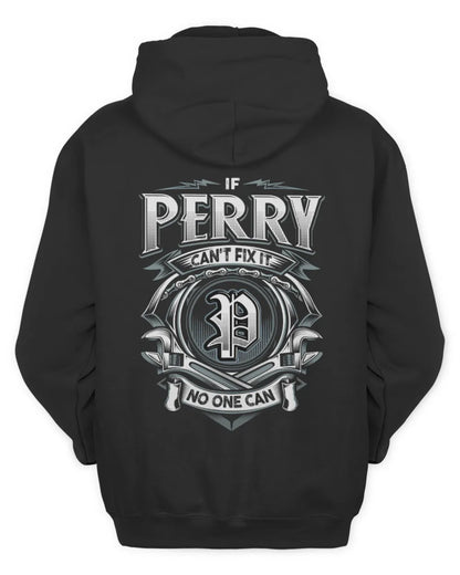 PERRY AP81-K4-626 - Personalized Ahmed Quote Apparel “If Ahmed Can't Fix It, No One Can” - Unisex Hoodie - Black