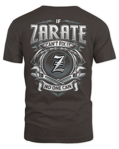 ZARATE AP81-K4-626 - Personalized Ahmed Quote Apparel “If Ahmed Can't Fix It, No One Can” - Unisex Standard T-Shirt - Dark Chocolate