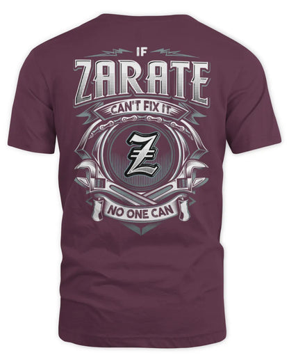 ZARATE AP81-K4-626 - Personalized Ahmed Quote Apparel “If Ahmed Can't Fix It, No One Can” - Unisex Standard T-Shirt - Maroon