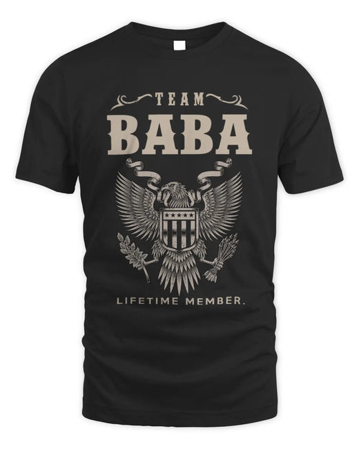 BABA TP06-K82 – Personalized Classic Style Apparel “Team NAME Lifetime Member”