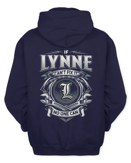 LYNNE AP81-K4-626 - Personalized Ahmed Quote Apparel “If Ahmed Can't Fix It, No One Can” - Unisex Hoodie - Navy