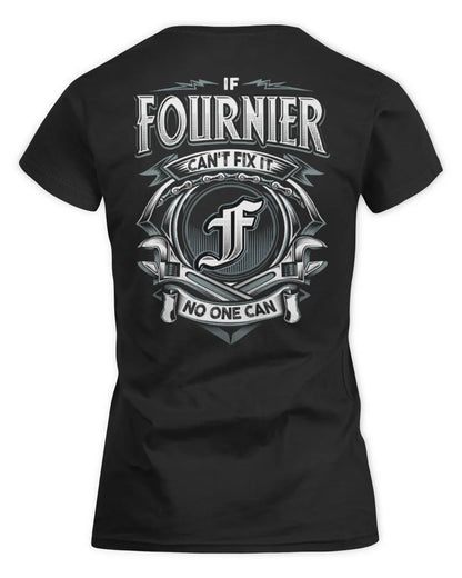 FOURNIER AP81-K4-626 - Personalized Ahmed Quote Apparel “If Ahmed Can't Fix It, No One Can” - Women's Standard T-Shirt - Black