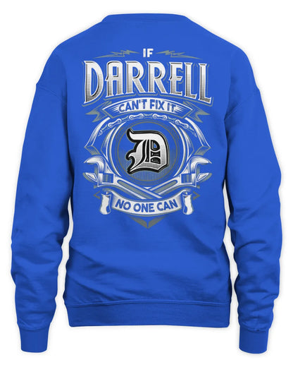 DARRELL AP81-K4-626 - Personalized Ahmed Quote Apparel “If Ahmed Can't Fix It, No One Can” - Unisex Sweatshirt - Royal