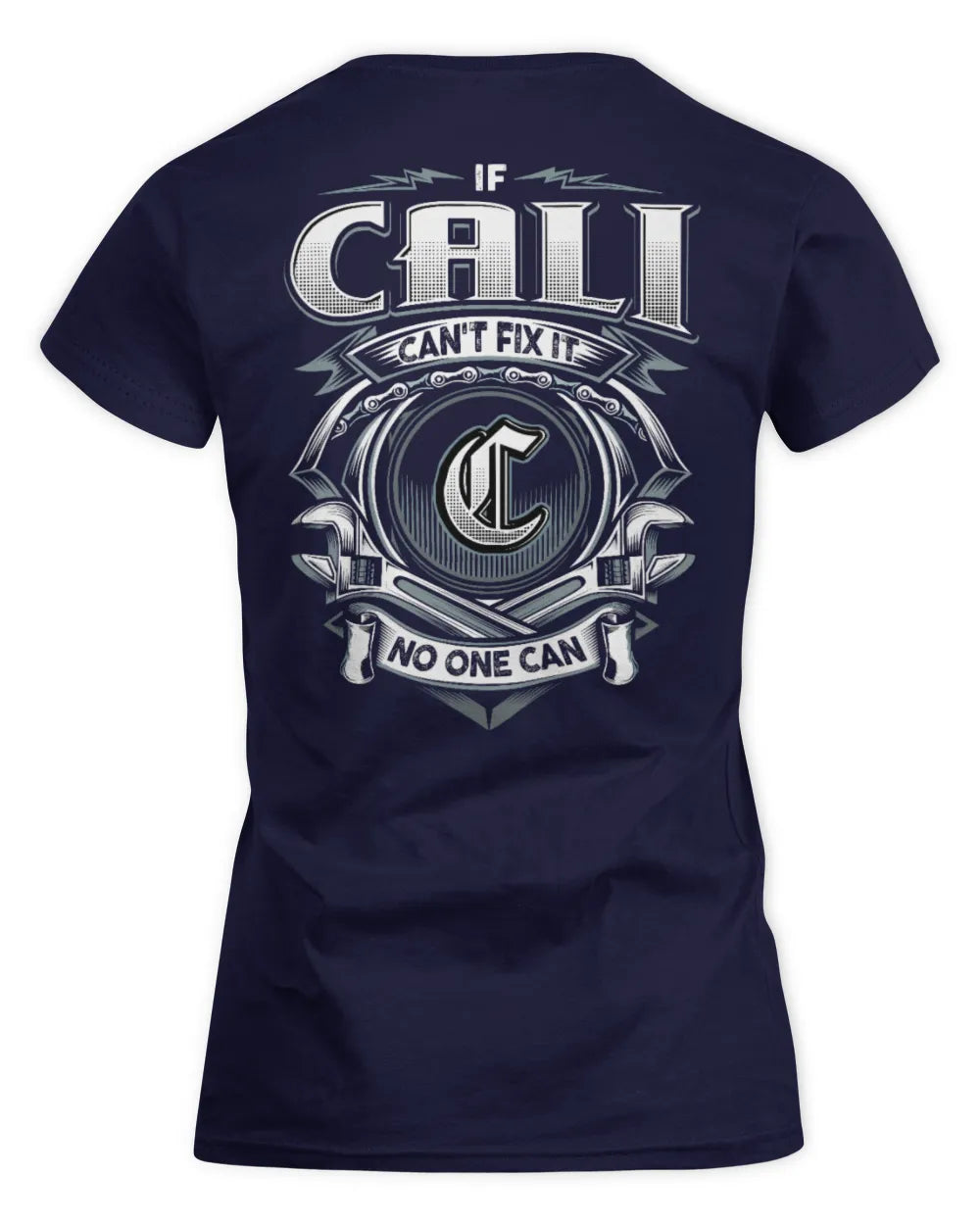 CALI AP81-K4-626 - Personalized Ahmed Quote Apparel “If Ahmed Can't Fix It, No One Can” - Women's Standard T-Shirt - Navy