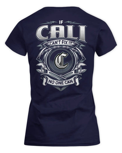 CALI AP81-K4-626 - Personalized Ahmed Quote Apparel “If Ahmed Can't Fix It, No One Can” - Women's Standard T-Shirt - Navy