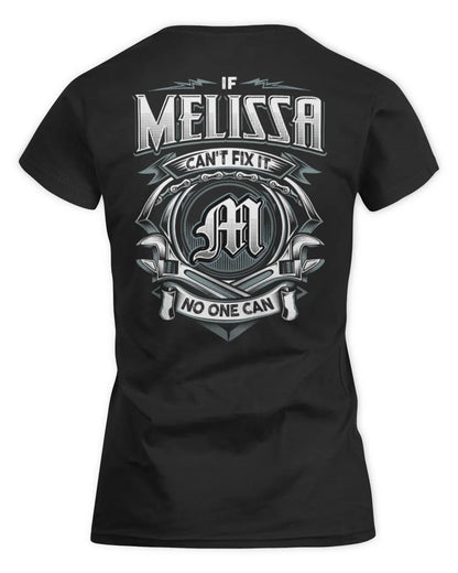 MELISSA AP81-K4-626 - Personalized Ahmed Quote Apparel “If Ahmed Can't Fix It, No One Can” - Women's Standard T-Shirt - Black