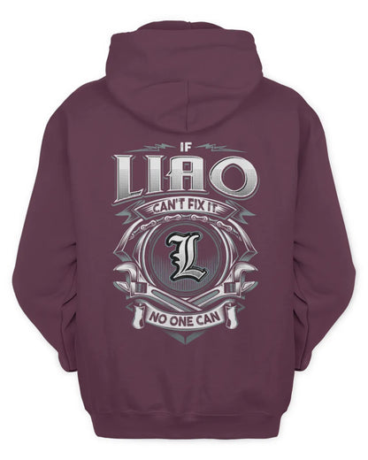 LIAO AP81-K4-626 - Personalized Ahmed Quote Apparel “If Ahmed Can't Fix It, No One Can” - Unisex Hoodie - Maroon